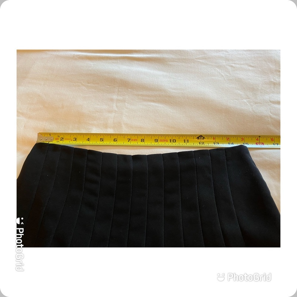 Drama black front pleated skirt - Picture 6 of 6
